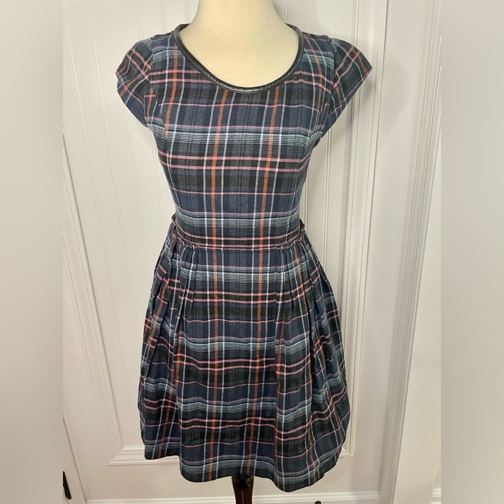 Ochirly Plaid Dress M